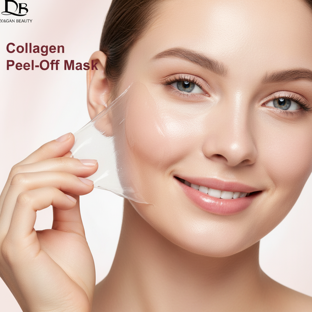 Close-up of mask removal